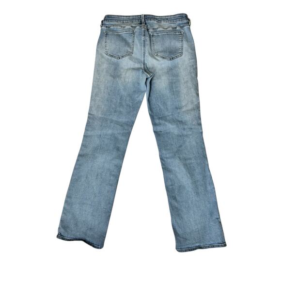 NYDJ Marilyn Straight Leg Haley Blue Jeans Size 10 - Picture 4 of 11